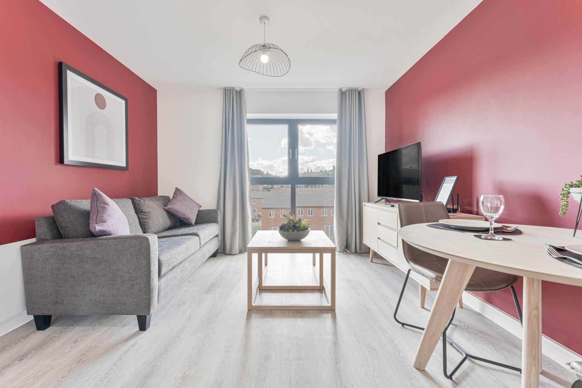 Stayzeni, Hardwick House Derby Smart 1 Bed Flat Екстериор снимка